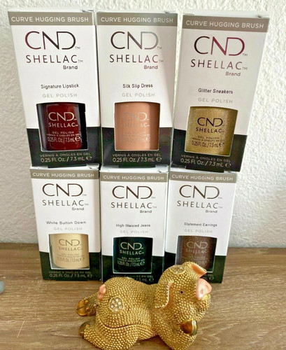 Cnd shellac gel polish - gel, new