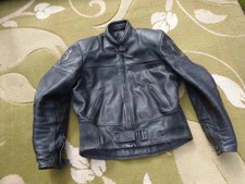 Wolf 2 Piece Motorcycle Leather suit (made in England) GOOD con with no issues