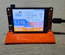 Nerd Miner v2 with Stand  Solo Bitcoin Miner Lottery Crypto NerdMiner Display UK