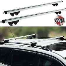 NEW  Aerodynamic Lockable Aluminium Roof Rail Bars for Toyota Rav 4 00-13