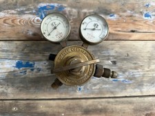Vintage Antique BOC Oxygen gas regulator gauge Gauges Steampunk Retro