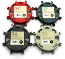 Garland Pea and Bean Support Ring  Garden Cane Holder 4 Different Colours