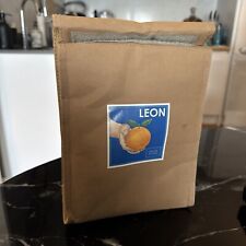 Leon Lunch Bag Plastic imitating Paper Insulated 