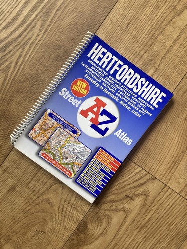 Hertfordshire street atlas - street,