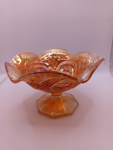 Vintage antique glass pedestal - vintage,