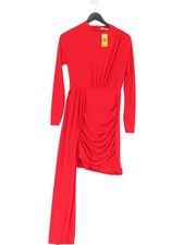 Forever Unique Bodycon Midi Dress UK12 in Red