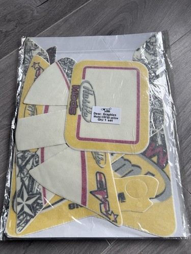 Yellow crf pitbike graphics - 50,