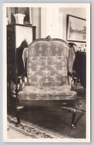 Rppc louis style parlor - xv,
