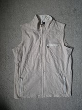 Dash biege zip up gilet (size