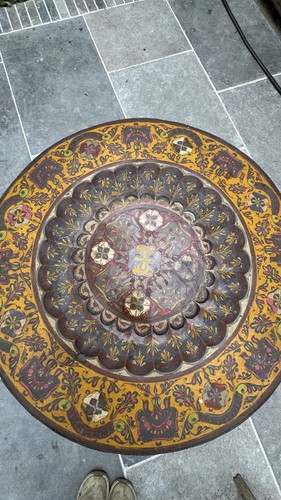 Indian table fold down wooden - fold,