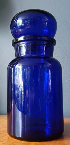 Vintage cobalt blue glass - vintage,