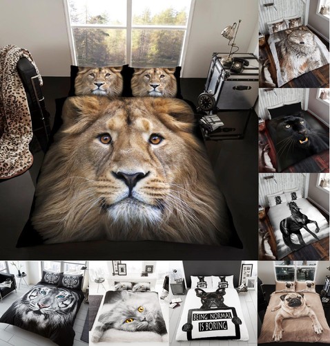 Effect animal pattern duvet - effect,