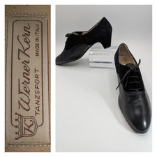 Women's Shoes Werner Kern Tranzsport Ingrid Pump Black Suede Goatskin 5.5 Italy