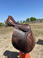 *Reduced*.  17 Inch  Brown Barnsby Saddle, Narrow/medium, GP