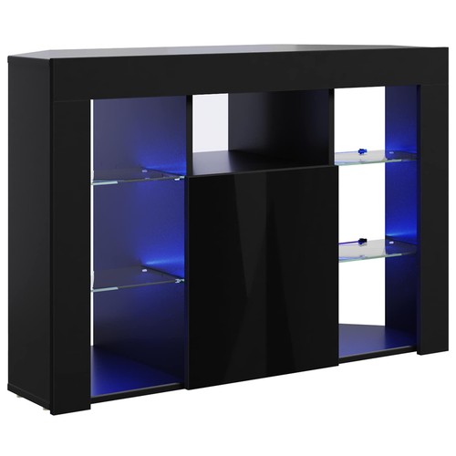 Corner led cabinet with - led,