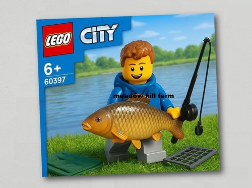 Fridge magnet lego fishing - fridge,