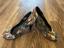 Rocket Dog Ladies Healed Shoes. Multicolour Pattern, Dress/Party Wear Size 5