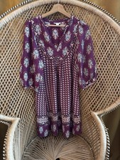  Monsoon Indian Print Deep Red