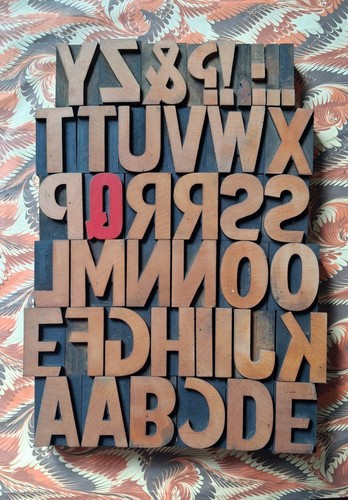 Stylish letterpress printing - letterpress,
