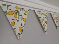 Lemons Fabric Bunting