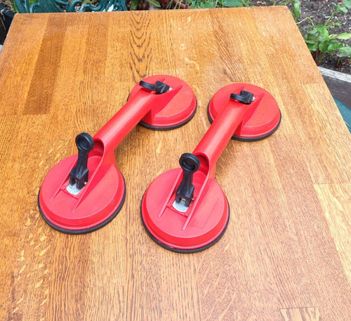Pair double cup suction - pair,