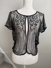 BNWT BLACK SEQUINED LADIES