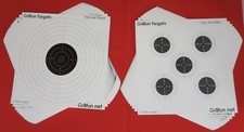 Gr8fun 17cm DoubleSided Match Paper Targets Air Gun Rifle Pistol Practice 130gsm
