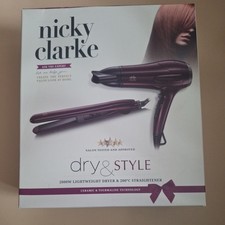Nicky Clarke NGP227 Dry & style gift set, dryer and straightener set