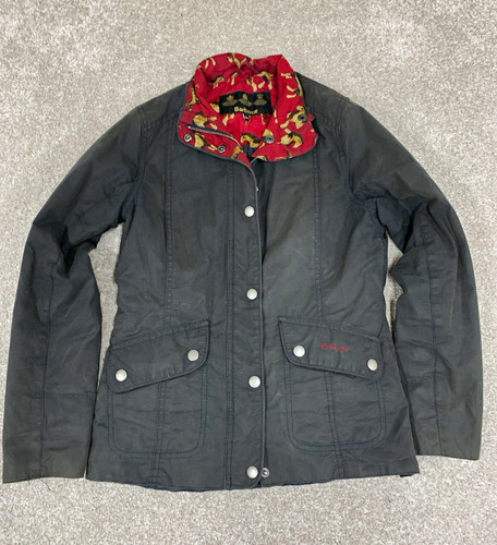 Barbour youth grey coat size - youth,
