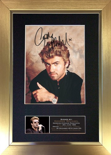 651 george michael - george, framed