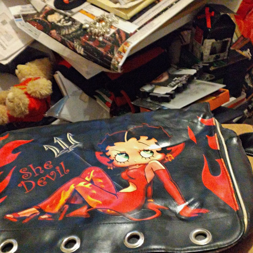 Betty boop women - boop, black/red