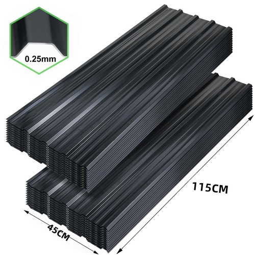 Corrugated roof sheets set - sheets,
