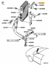 Bracket Engine Oil cooler - Evo 8- *Special Order Part