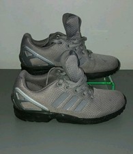 Adidas ZX Flux Torsion Grey/Black Trainers, Size UK 5 PCI 789002. 