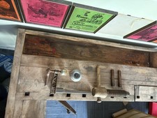 SJOBERG   Work Bench with Vice and Removable Clamp And Pegs