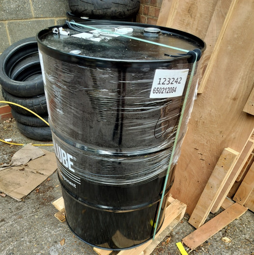 Empty oil barrel drum 200 - oil,
