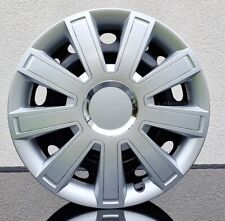 Full set silver 14" wheel trims hubcaps to fit FIAT PUNTO