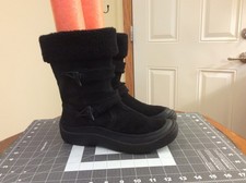 Earth Spirit Bria Black Suede