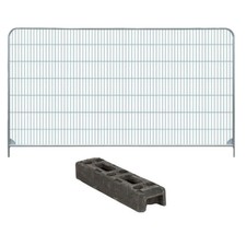 Heras Style Temporary Fence Panel Used