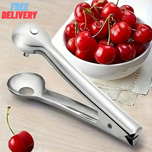 Cherry pitter stainless - stainless, steel