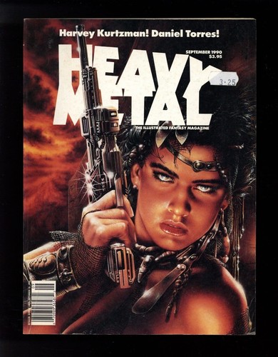 Heavy metal magazine september - metal,