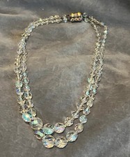 Vintage Art Deco Czech Crystal