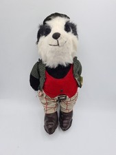 Chessington World Of Adventures Sir Bertram Badger Soft Plush Vintage 1987 A93
