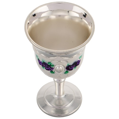 Medieval wine goblet - wine,