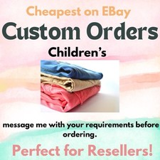 Custom Children Clothes Order-