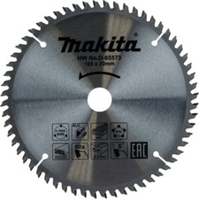 Makita 165mm 60T Multi-Purpose Circular Saw Blade 165x20mm 60T D-65573