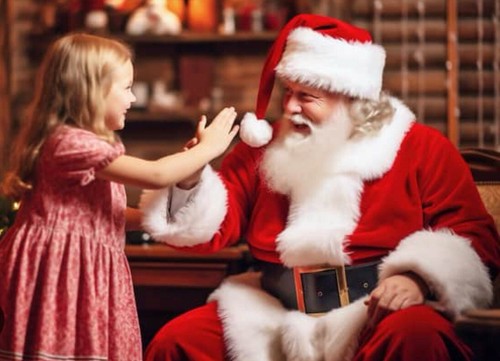 Father christmas costume - father,