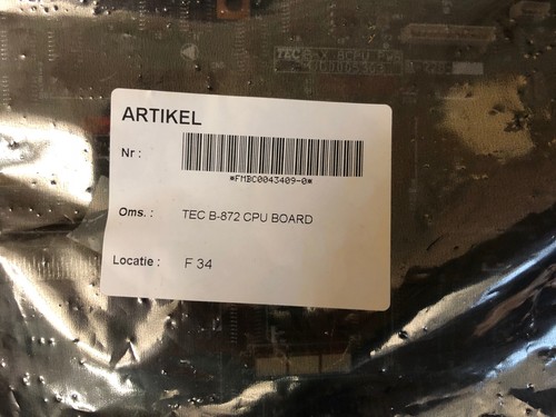 Toshiba tec 872 - toshiba,