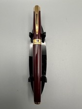  Waterman L'Etalon Paris Series Ballpoint Pen In Bordeaux Red & Gold