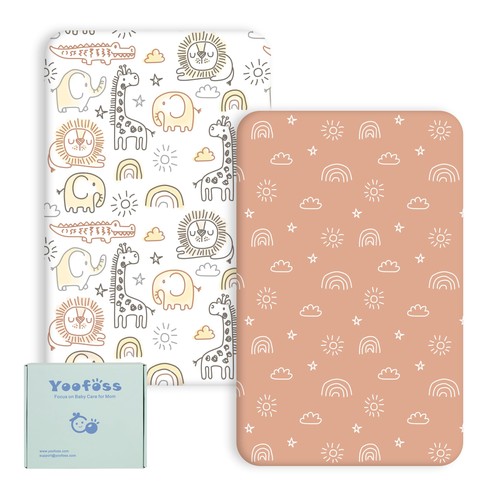 Travel cot fitted sheets - travel,